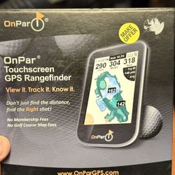 OnPar Touchscreen GPS Rangefinder