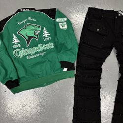 New Stacked Jeans New Jacket 
