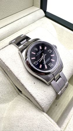 Rolex Just 26 mm Pink Numerals Rear Lady’s