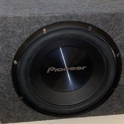 Pioneer 10” Subwoofer ( It Comes With The Box)