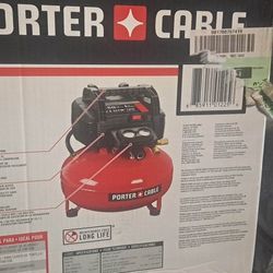 New! Porter Cable Air Compressor