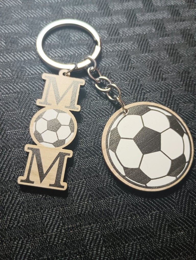 Sport Mom Keychains