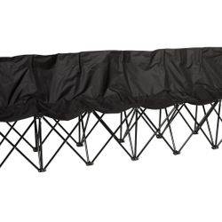 Portable 6-Seater Folding Sports Bench