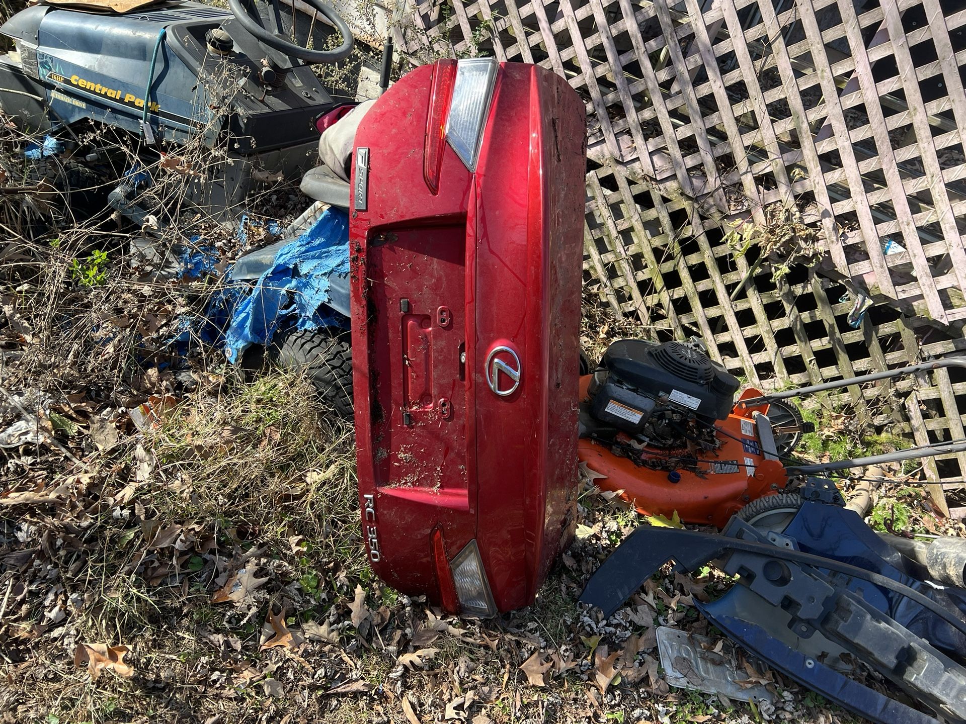 Lexus Rc350 F Sport Trunk