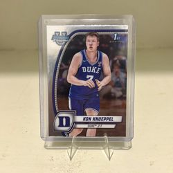 Kon Knueppel Duke Basketball Card