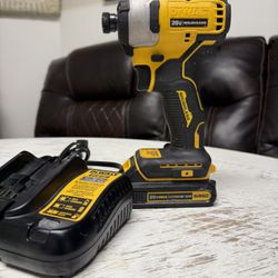 DeWALT 20V MAX Brushless Impact Driver + Battery & Charger — $120 OBO