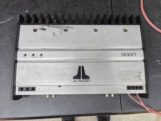 JL Audio 500/1 amp
