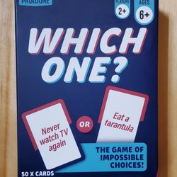 NEW 'Which One?' Card Game