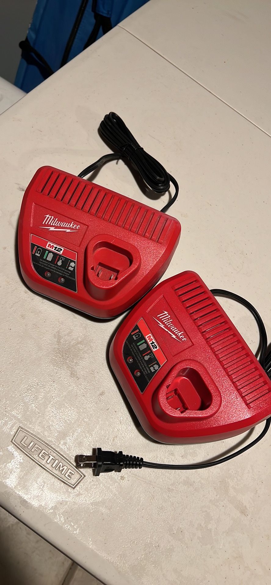 Milwaukee M12 Chargers