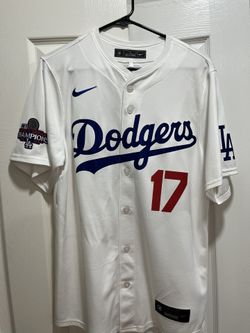 Dodgers Shohei Ohtani WS Champions Jersey