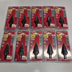 Milwaukee
7/8 in. - 1-1/8 in. #9 Black Oxide Step Drill Bit (2-Steps)