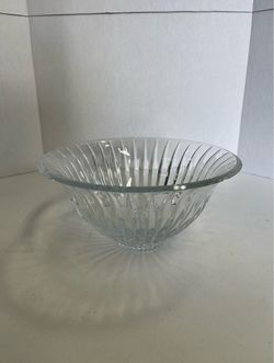 10" antique/ vintage glass bowl