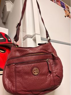 Giani Bernini Burgundy Purse