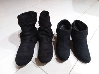Women’s Black Boots Size 7 Bundle (2 Pairs)