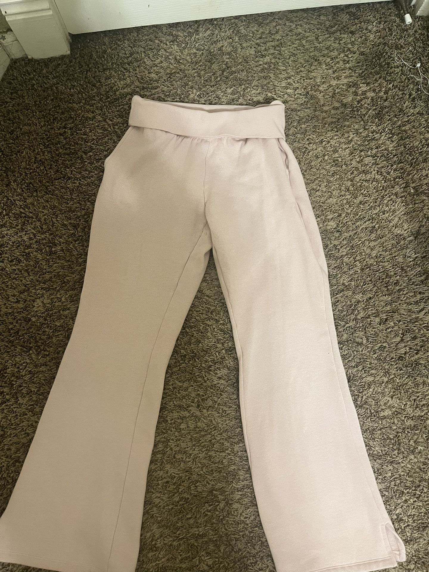 PINK Victoria secret flare sweatpants