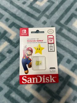 SanDisk 256GB microSDXC for Nintendo Switch