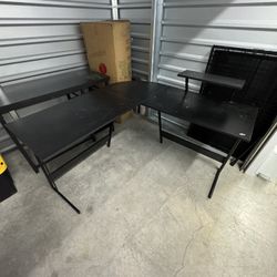 Desk and Gaming Chair