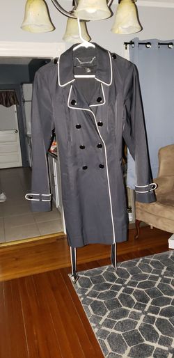 White House black market raincoat