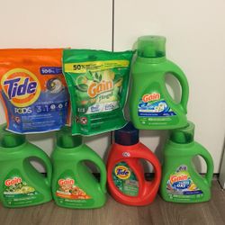 Household Tide And Gain Laundry Detergent 