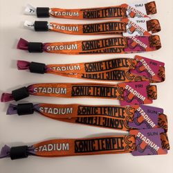 Sonic Temple Tickets/Wristbands