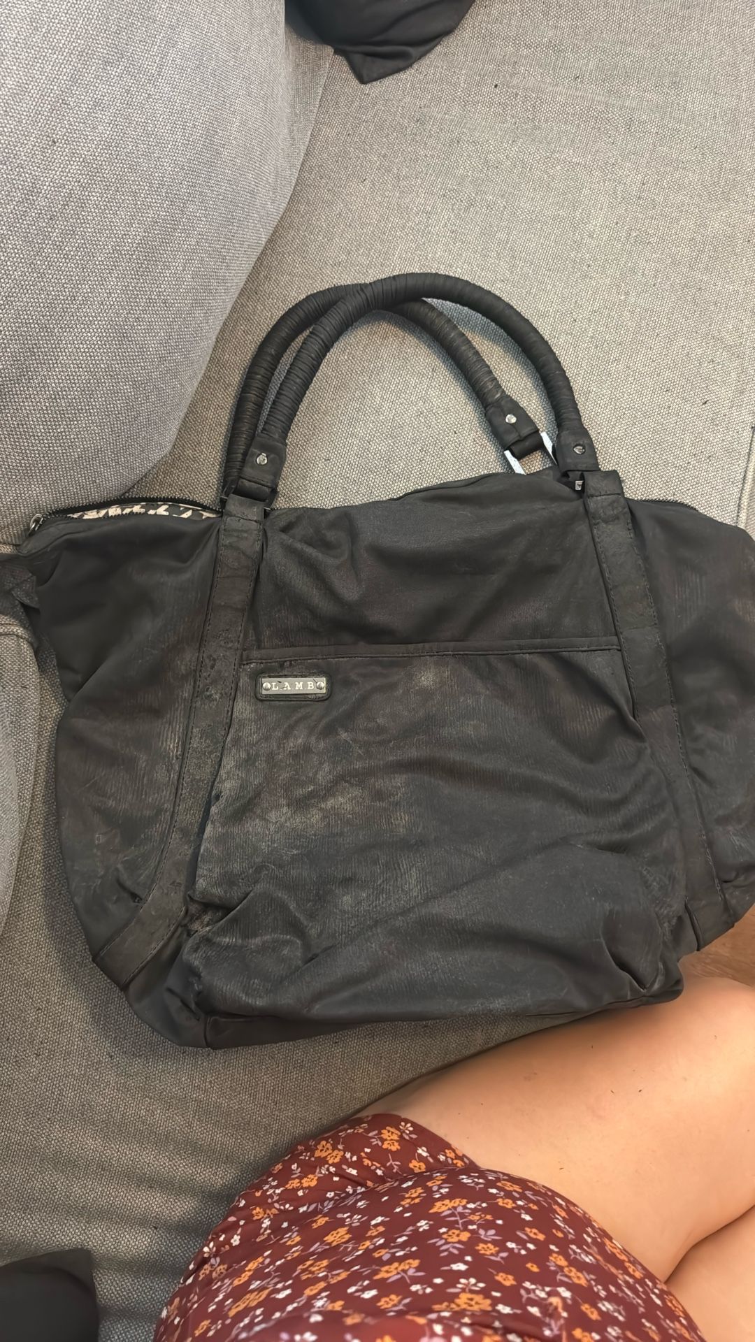 L.a.m.b. Duffle Bag/ Weekend Bag / tote