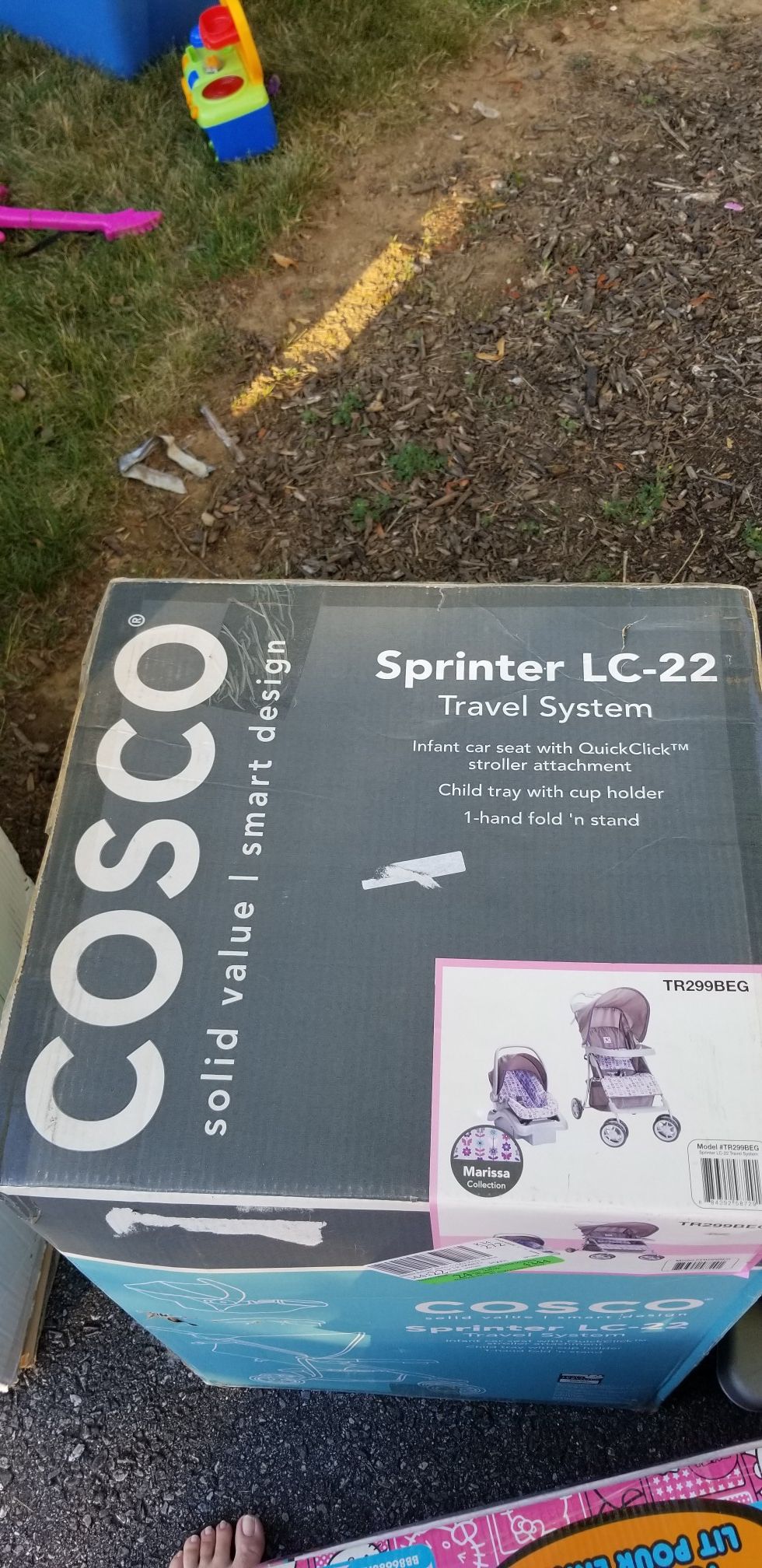 Cosco Traveling System(Stroller and Car Seat) for Girls