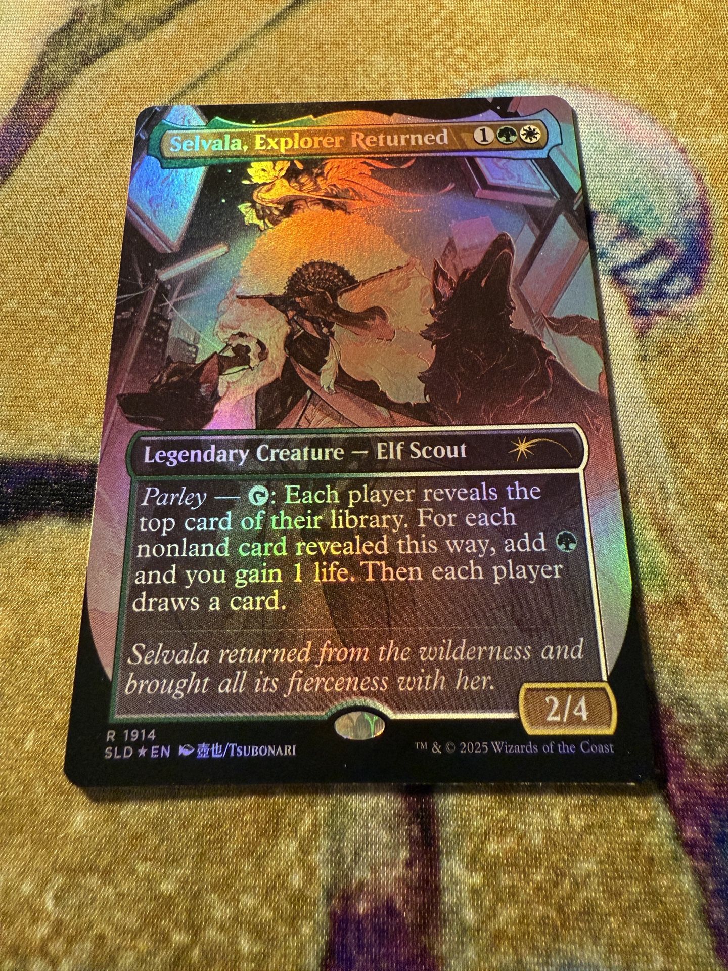 Selvala, Explorer Returned Secret Lair Foil MTG Tcg Near Mint