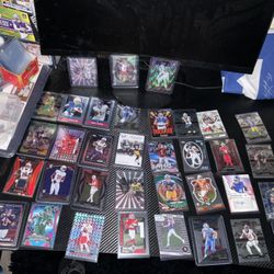 Football Card Lot Some Cards Are Numbered