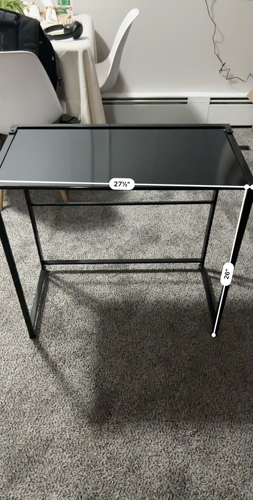 Small Black Desk
