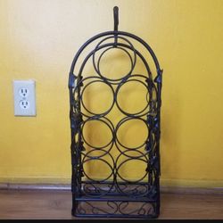 Wine Metal Freestanding Rack 