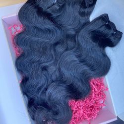 Raw Indian Hair 3 Bundles “16