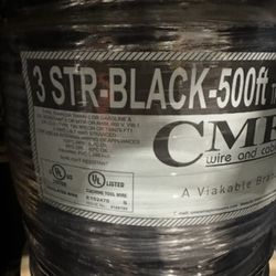 3AWG Wire 500f- 500$ Each.  2Rolls Left