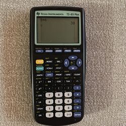TI 83 Plus Graphing Calculator