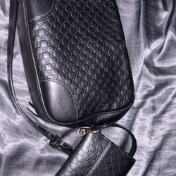 Gucci: Matching Bag & Wallet 