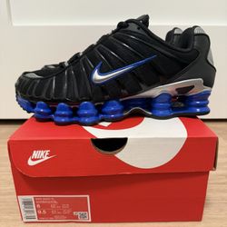 Nike Shox TL “Black Racer Blue Metallic Silver” Men’s Size 8 CN0151-004