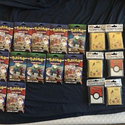 Pokémon Cards And Sleeves 