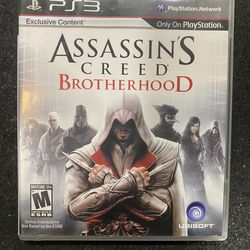 Assassins Creed Brotherhood PS3
