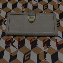 Authentic Gucci Guccissima All leather wallet