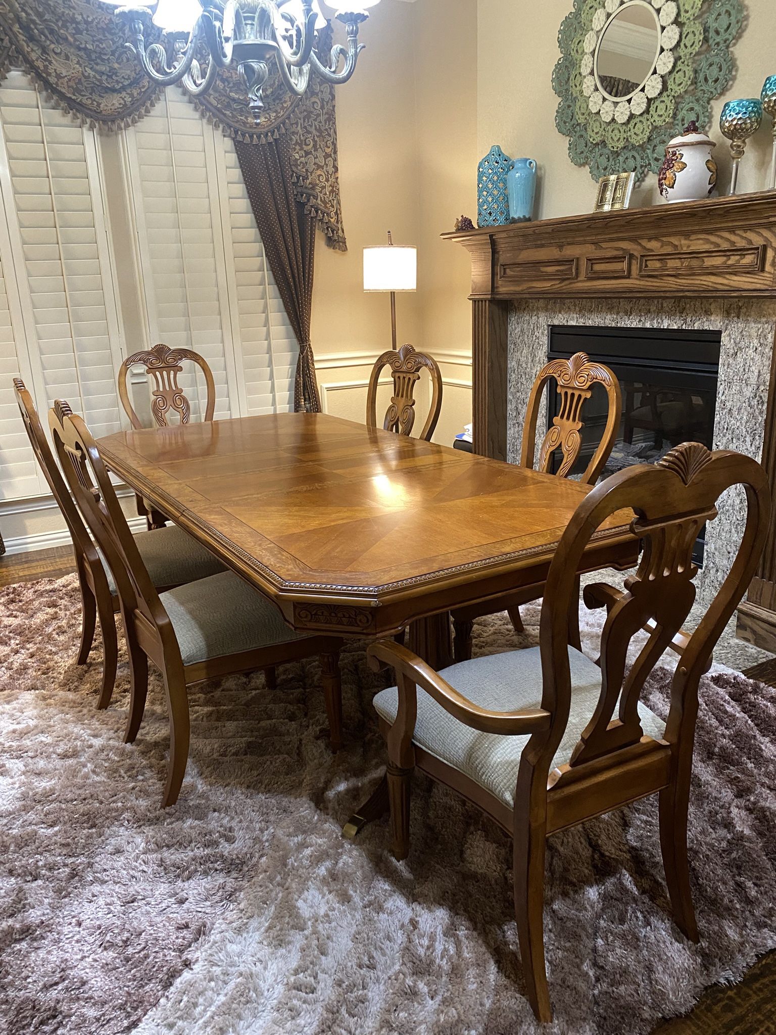 6-Chair Dining Table Set