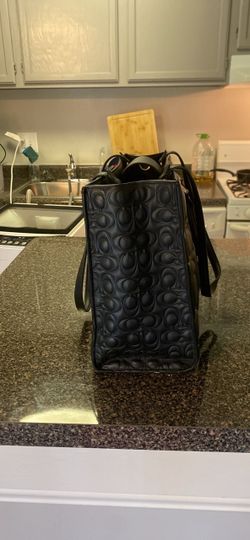 Black Coach Tote bag