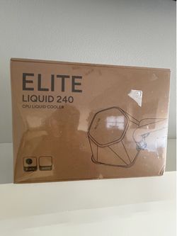 Cooler Master - MasterLiquid ML240 Illusion - 2 x Fan(s) - 47.20 CFM Maximum Airflow - 1800 rpm - 4-Pin, 3-Pin - ARGB