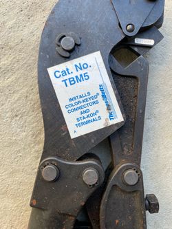 T&B M5 crimper