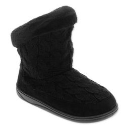 Girls' Knit Sweater Slipper Boot XL  (4-5)