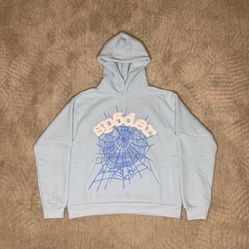 Blue Sp5der Hoodie