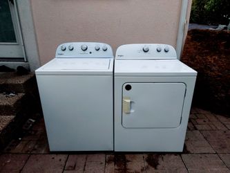 Washer and dryer