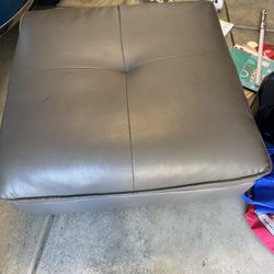 Grey Ottoman