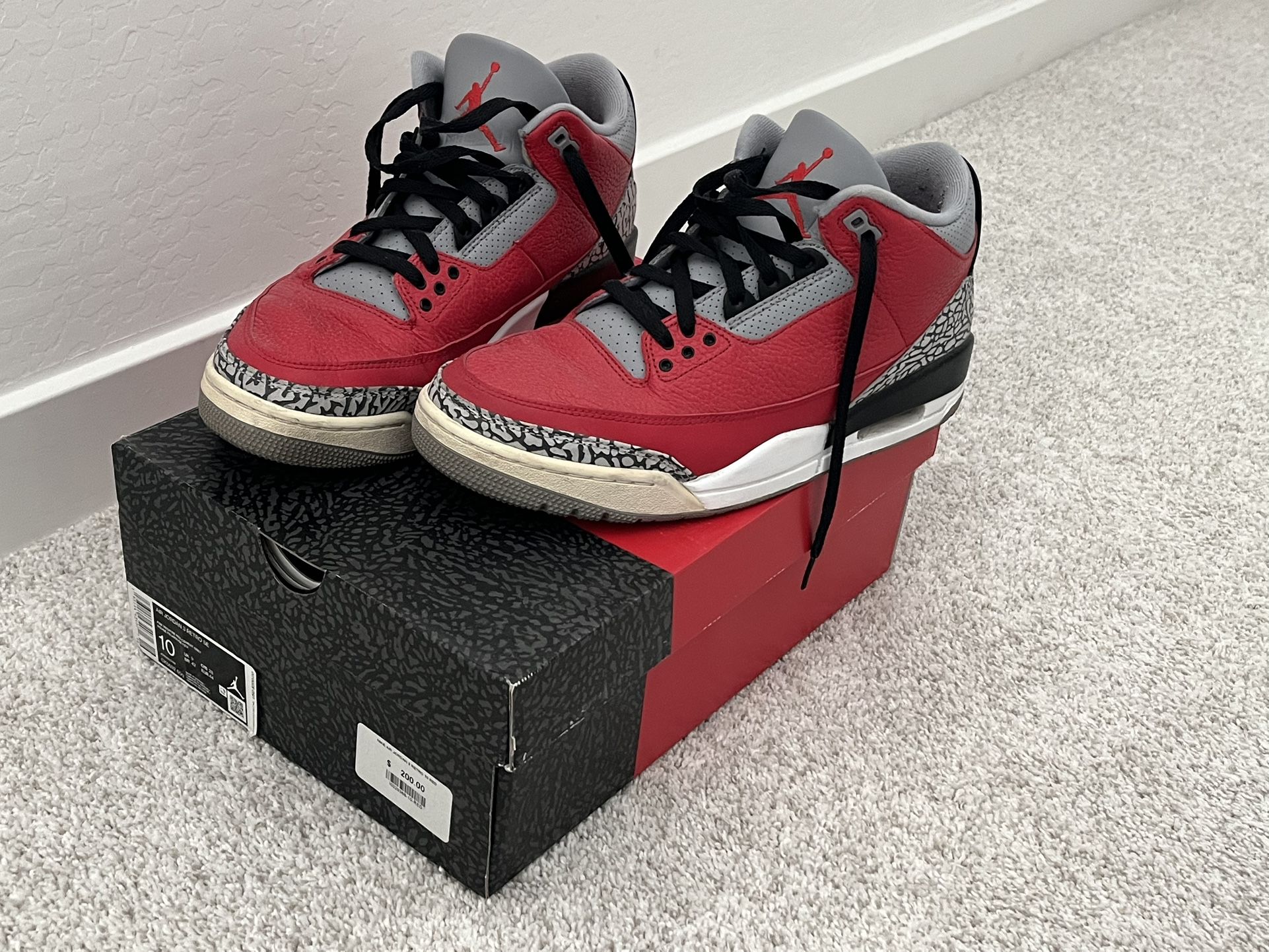 Air Jordan 3 Retro Unite Size 10