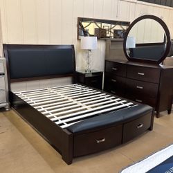 😍Week Promotion!!! Any 4 PC  Bedroom Set (no Mattress Included)😍
