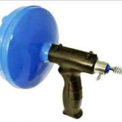Drain Auger Opener Snake Cleaner Manual 1/4” X 25’
