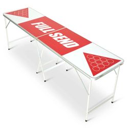 Full Send Beer Pong Table